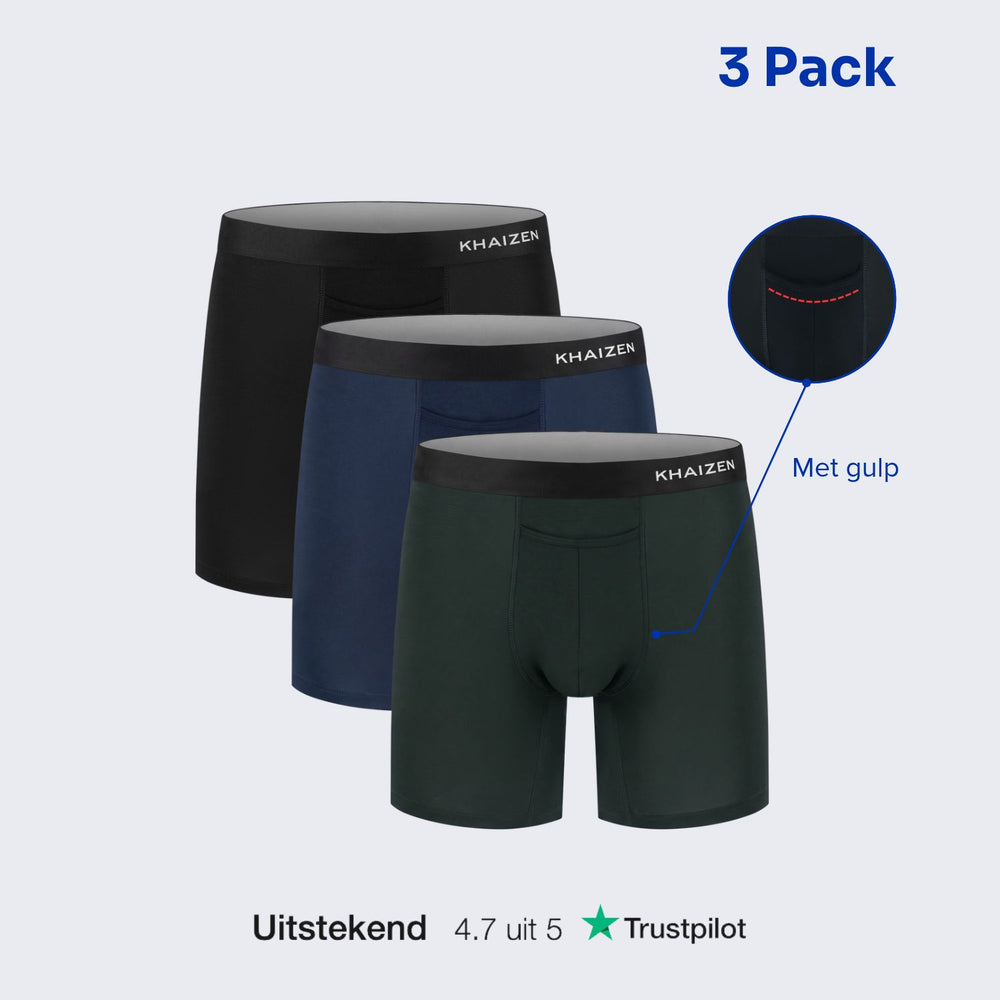Active Boxer Briefs TENCEL™ Lyocell 3-Pack