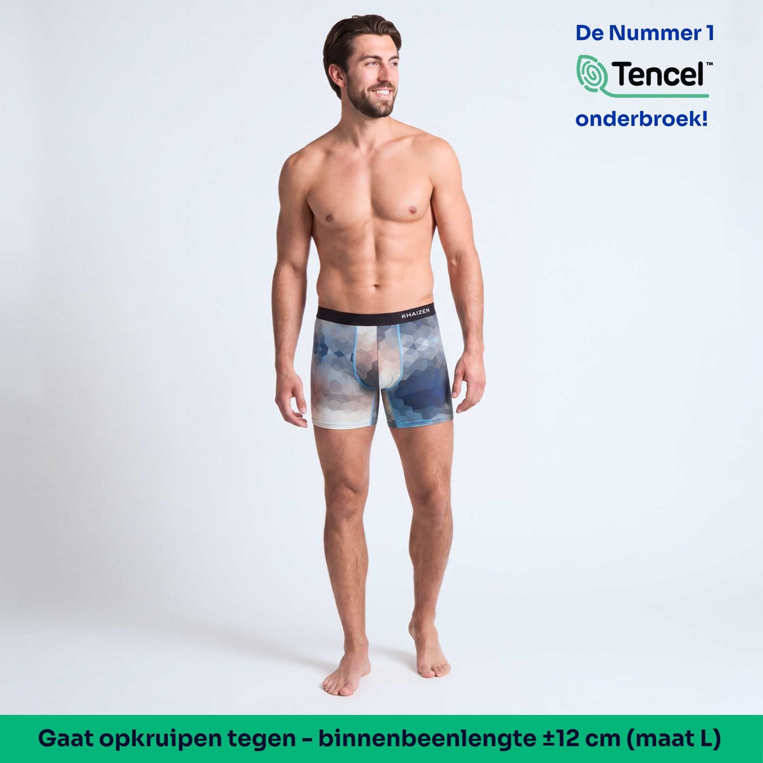 Comfort Boxershorts 2.0 TENCEL™ 3-Pack - Dynamic Squares